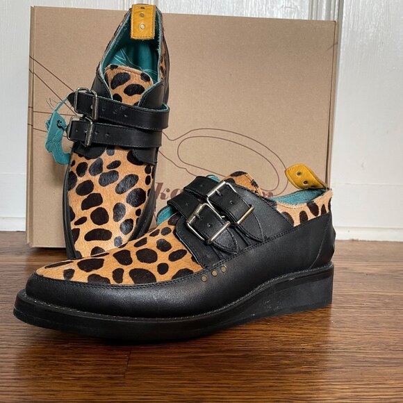 PSKaufman No.2077 HALLWAY buckle creeper NWT ORIG $375! - Picture 1 of 7